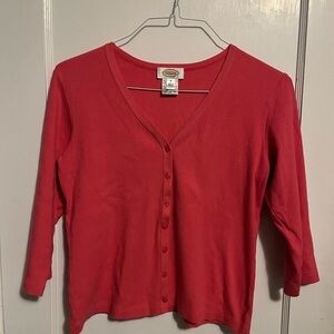 Talbots Pink Women's Cardigan Top